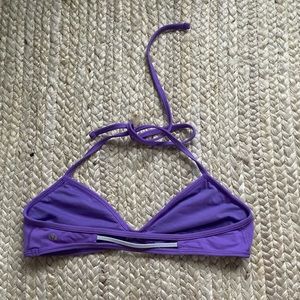Lululemon Bandha Bra, multipurpose Bikini top size 10 no flaws purple